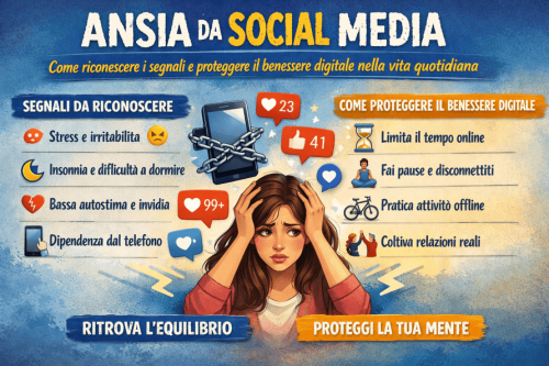 Ansia da social media: come riconoscere i segnali e proteggere il benessere digitale nella vita quotidiana